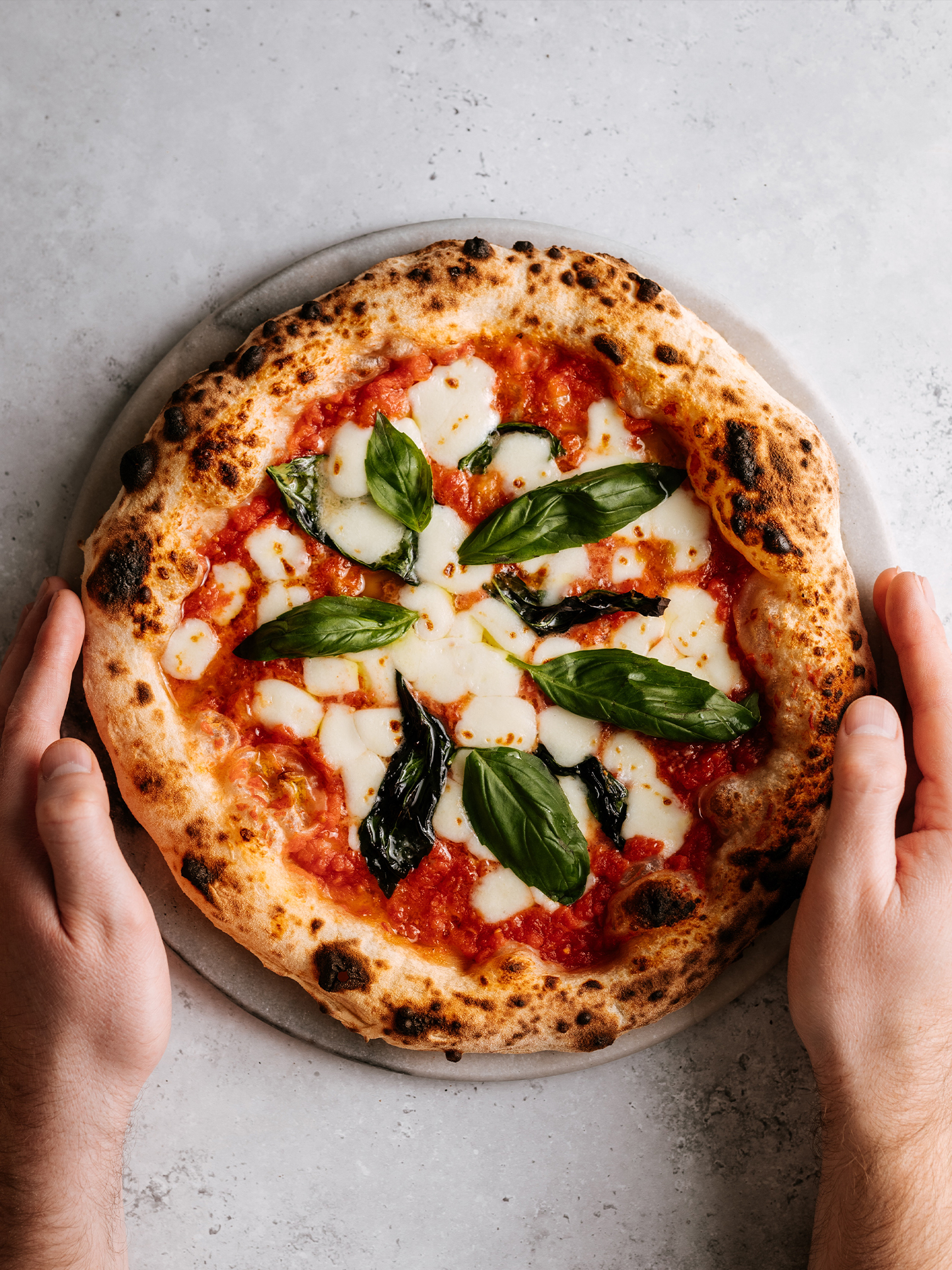 Margherita pizza recept